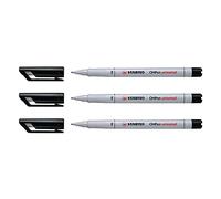 Stabilo Ohpen Universal Black Permanent Marker (Black, White, Assort (US IMPORT)