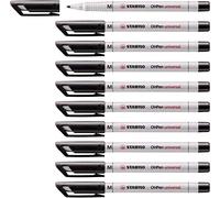 STABILO Universal OHP Pen Fineliner Medium Non Permanent, black