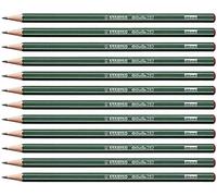 STABILO Othello - Graphite Pencil - Pack of 12 - Degree 2H