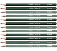 STABILO Othello - Graphite Pencil - Pack of 12 - Degree B