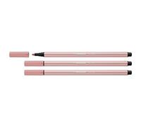 Premium Fibre-Tip Pen - STABILO Pen 68 - Pack of 1 - Blush