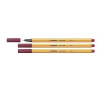 STABILO Pack of 3 Point 88 Fine Tip Pens 0.4 mm Purple