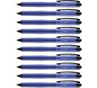 STABILO PALETTE Gel Rollerball 0.4mm Line Blue (Pack 10) 268/41-01
