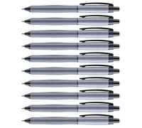 STABILO PALETTE - Retractable Gel Pen - Pack of 10 - Black