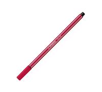 STABILO Pen 68 - Premium Fibre-Tip Pen - Pack of 10 - Dark Red