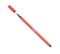 Stabilo Set of 6 Felt Tip Pens Drawing Pen 68 Paste - Medium 1 mm Light Red