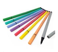 Stabilo Pen 68 Fibre Tip Pens Wallet of 8 Assorted Pastel Colours 68/8-01