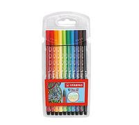 Stabilo Pen 68 Marker 1.0mm - 10 Pens | Home Office Arts Craft Stationery Arts