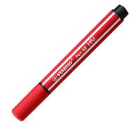 Stabilo Pen 68 Max Felt Tip Pen with Thick Chisel Point Crimson Redaa