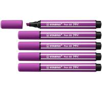 STABILO Pen 68 MAX - Premium Fibre-Tip Pen with Chisel Tip - ARTY