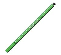 Stabilo Pen 68 Pack of 10 Felt Pens Medium Point smaragdgrün hell