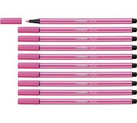 STABILO Pen 68 - Premium Fibre-Tip Pen - Pack of 10 - Heliotrope