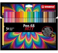 Premium Fibre-Tip Pen - STABILO Pen 68 - Assorted Pack Sizes and Colours
