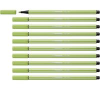 STABILO Pen 68 - Premium Fibre-Tip Pen - Pack of 10 - Pistachio