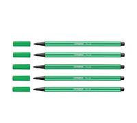 Premium Fibre-Tip Pen - STABILO Pen 68 - Pack of 1 - Green