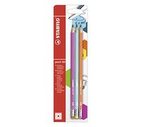 STABILO pencil 160 - Hexagonal Graphite Pencil with Eraser