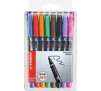 Stabilo Permanent Marker 8 Units