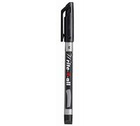 Permanent Marker Pen - STABILO Write-4-all - Medium - Pack of 10 - Black