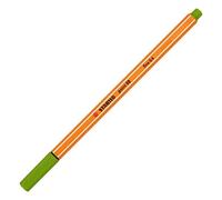 STABILO Point 88-0.4mm Fineliner - Single Pen - Apple Green