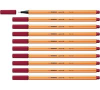 STABILO point 88 - Fineliner - Pack of 10 - Purple