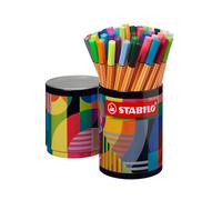 STABILO Fineliner point 88 ARTY – Tin of 45 – Assorted Colours