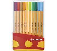 STABILO point 88 - Fineliner - ColorParade - Pack of 20 - Assorted Colours