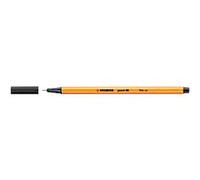 STABILO point 88 Fineliner Pen 0.4 mm Needlepoint Black 88/46 Pack of 10