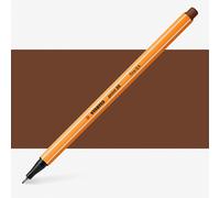 Stabilo : Point 88 : Fineliner Pen : 0.4mm : Brown