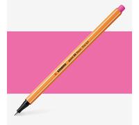 Stabilo : Point 88 : Fineliner Pen : 0.4mm : Fluorescent Pink