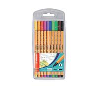 STABILO point 88 - Fineliner - Pack of 10 - Assorted Colours