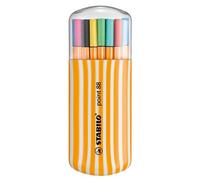 STABILO point 88 - Fineliner - Zebrui Case | Pack of 20 - Assorted Colours