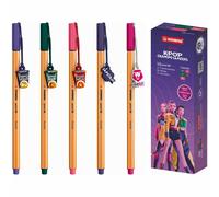 STABILO point 88 KPop Demon Hunters Fineliner Pens Assorted Box of 10