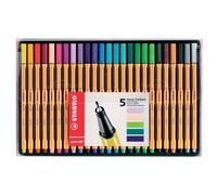 STABILO Point 88 Wallet - Assorted Colours Pack of 25