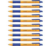 Stabilo Pointball Ballpoint Blue 10 Pack