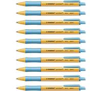 STABILO pointball - Ballpoint Pen - Pack of 10 - Turquoise