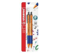 STABILO pointball - Ballpoint Pen | Pack of 2 - Blue