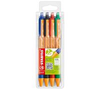 STABILO pointball Ballpoint Pen 0.5 mm Assorted Pack of 4