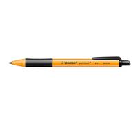 STABILO pointball Black Clip-on retractable ballpoint pen 1 pc(s)