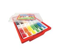 Stabilo Power Felt Tip Pens Classpack with Gratnell Tray Assorted (Pack of 144)#