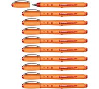 STABILO Rollerball worker+ Fine - Box of 10 - Black