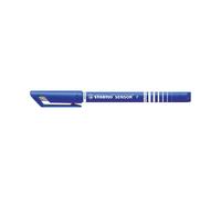 STABILO SENSOR fine - Fineliner with Cushioned F-Tip - Pack of 10 - Blue
