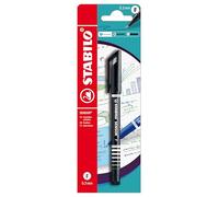 STABILO SENSOR fine - Fineliner with Cushioned F-Tip - Pack of 1 - Black