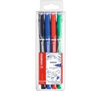 STABILO Sensor 189 Fineliner Wallet of 4