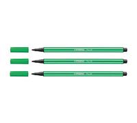 Premium Fibre-Tip Pen - STABILO Pen 68 - Pack of 1 - Green
