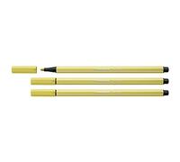 STABILO Set of 3 Felt-Tip Pens 68 Mustard Yellow
