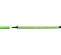 Stabilo Set of 5 Felt Tip Pens Drawing Pen 68 Paste Medium 1 mm - Leaf Green