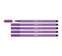 Premium Fibre-Tip Pen - STABILO Pen 68 - Pack of 1 - Lilac
