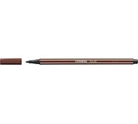Stabilo Set of 5Felt Tip Pens Drawing Pen 68Paste Medium 1mm-brown