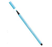Stabilo Set of 6 Felt Tip Pens Drawing Pen 68 Paste - Medium 1 mm, neon blue