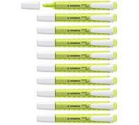 STABILO Highlighter - Swing Cool - Pack of 10 - Yellow